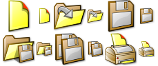 Click to view Autumn Icons - Small and Large edition 1.0 screenshot