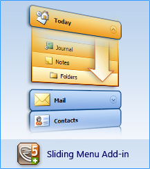 Click to view AllWebMenus Sliding Menu Add-in 1.0.3 screenshot