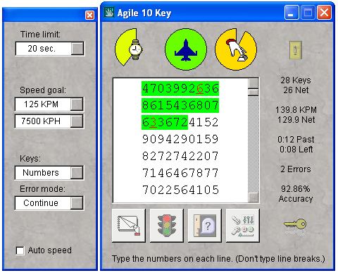 Click to view Agile 10 Key 2.0 screenshot