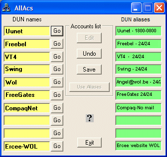 Click to view Allacs 1.1 screenshot