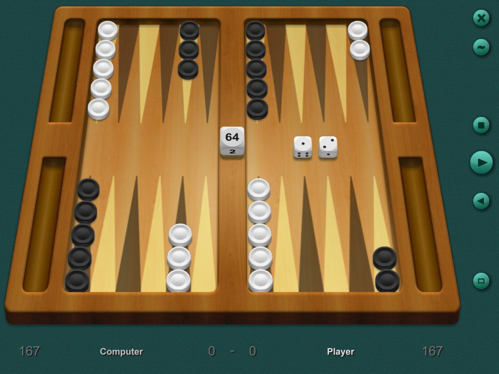 Click to view Backgammon Classic 7.2 screenshot