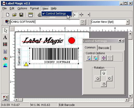 Click to view BulletProof Label Magic with Barcodes! 2.1 screenshot