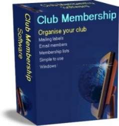 Click to view Club Membership Software 2.0 screenshot