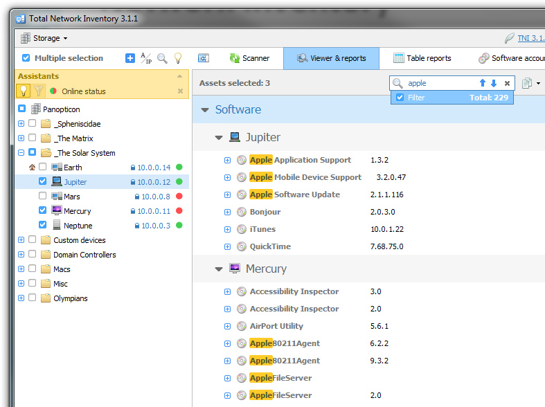 Click to view Total Network Inventory 3.0.0 screenshot
