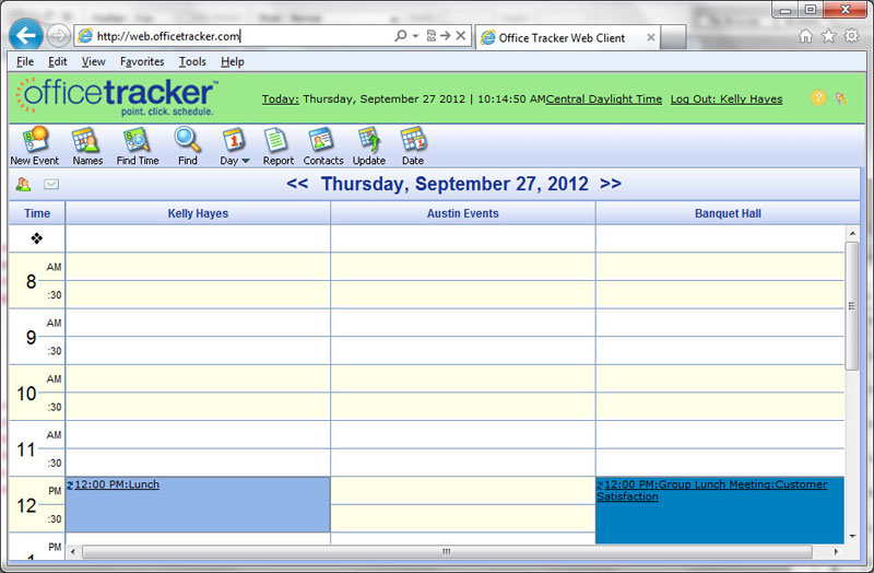 Click to view Office Tracker 11.0 screenshot