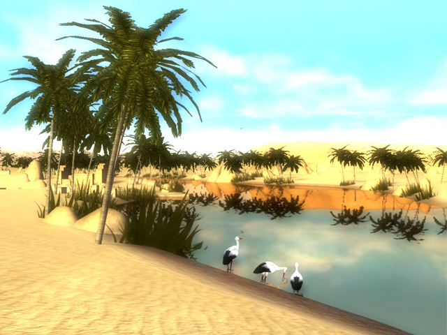 Click to view Egypt 3D Screensaver 1.2 screenshot