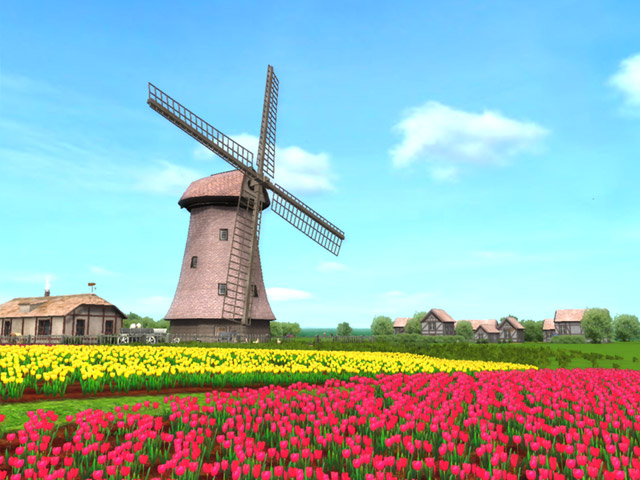 Click to view Windmill 3D Screensaver 1.0 screenshot