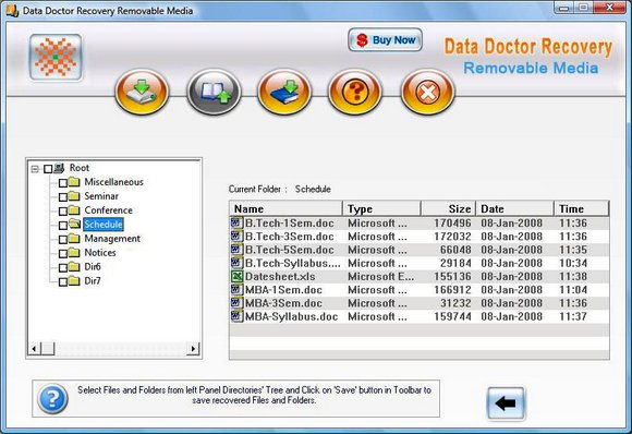 Click to view Removable Media Recovery 3.0.1.5 screenshot