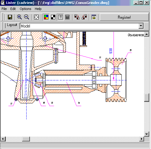 Click to view CAD View Plugin for Total Commander 8.0 screenshot
