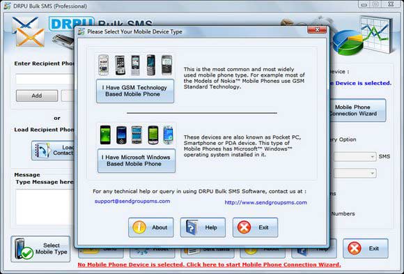 Click to view Free SMS 6.0.1.4 screenshot