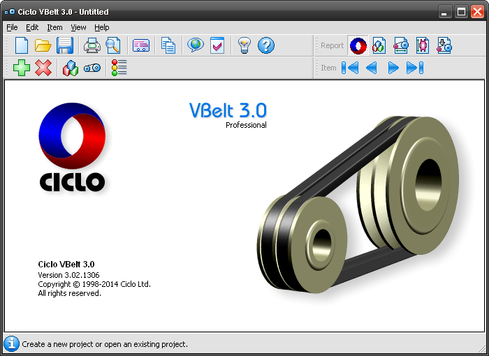 Click to view Ciclo VBelt 3.02 screenshot