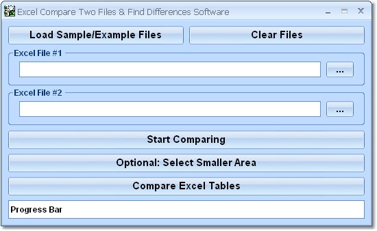 Click to view Excel Compare Two Files & Find Differences Softwar 7.0 screenshot