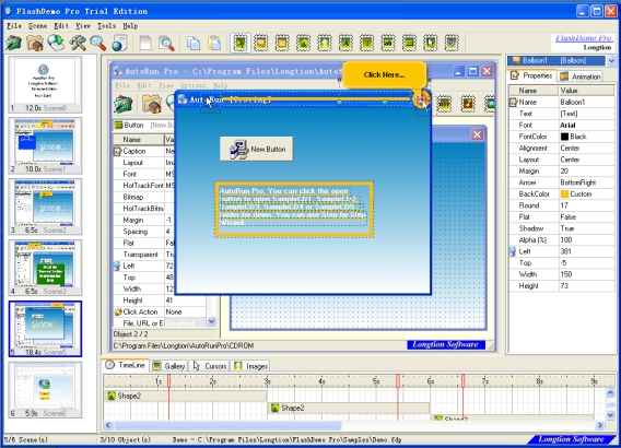 Click to view FlashDemo Pro 5.0 screenshot