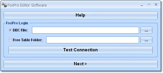 Click to view FoxPro Editor Software 7.0 screenshot