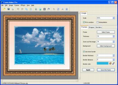 Click to view Frame Maker Pro 3.91 screenshot