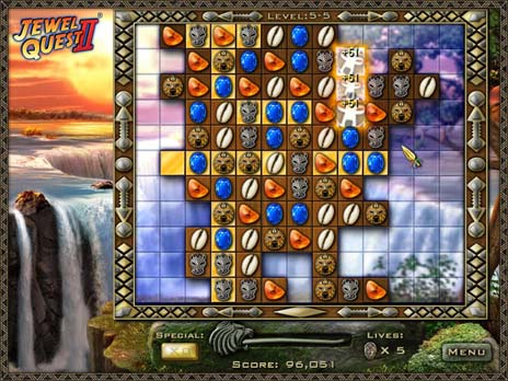 Click to view Jewel Quest 2 Free game download 1.0.2 screenshot