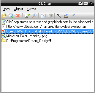 Click to view ClipChap 7.70816 screenshot