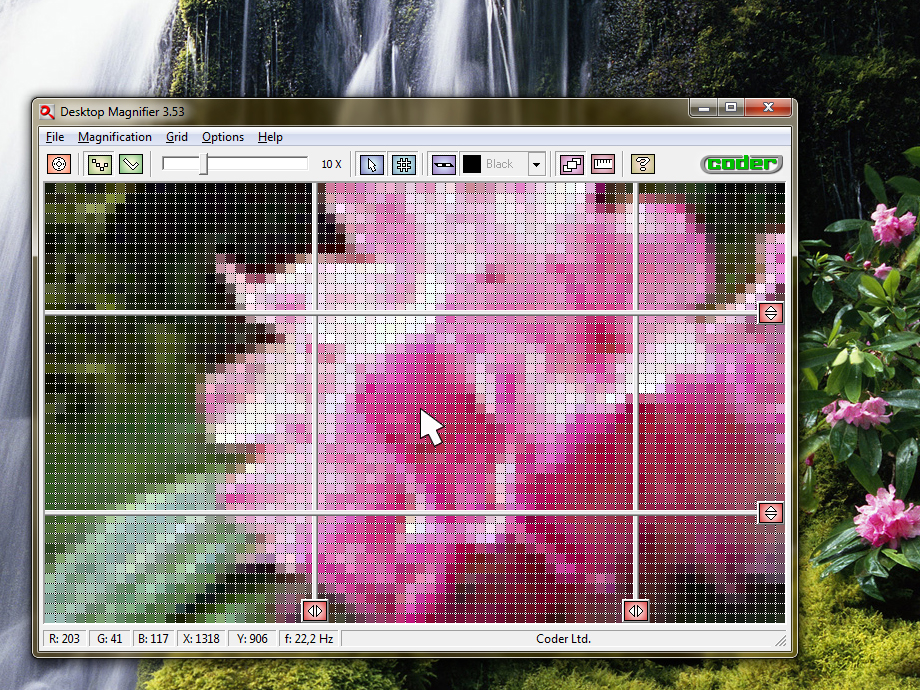 Click to view Desktop Magnifier 3.28 screenshot