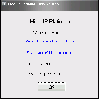 Click to view Hide IP Platinum 5.0 screenshot