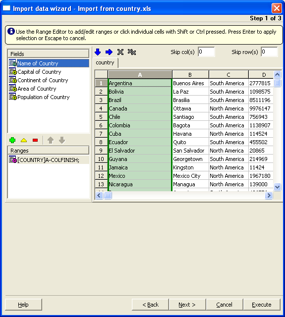 Click to view Advanced Data Import VCL 3.2 screenshot