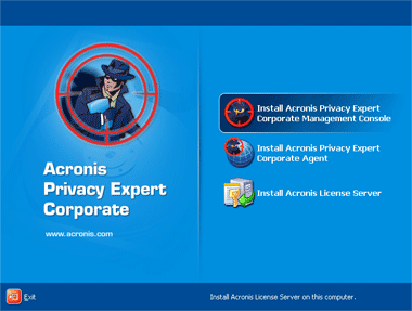 Click to view Acronis Privacy Expert Corporate 8.0 screenshot