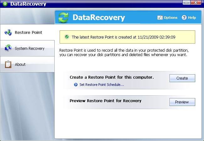 Click to view AthTek Data Recovery 3.01 screenshot