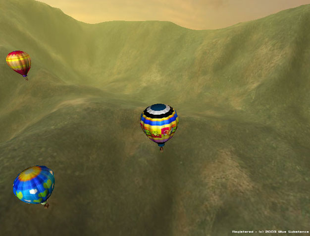Click to view 3D Hot Air Balloon Screen Saver 1.1 screenshot