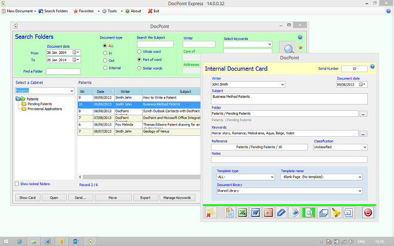 Click to view DocPoint - Document Management Software 14 screenshot