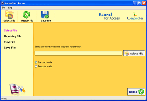 Click to view Access Recovery 11.02.01 screenshot