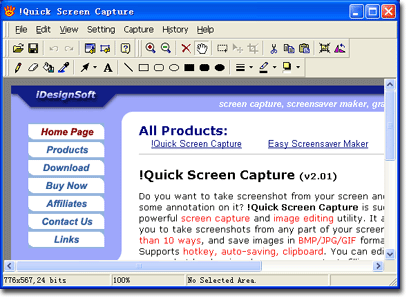 Click to view Quick Screen Capture 2.2.89 screenshot