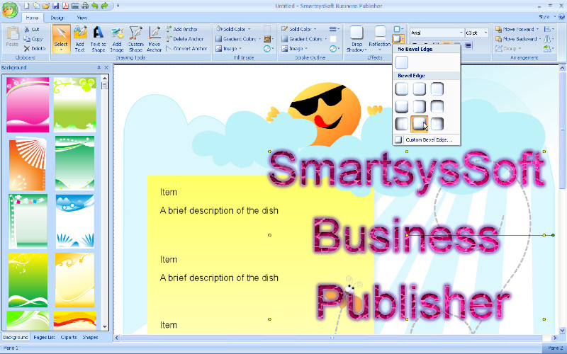 Screenshot for SmartsysSoft Business Publisher 3.05
