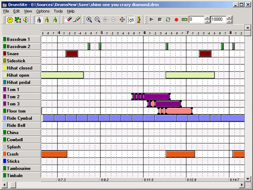 Click to view Drumsite 1.5 screenshot