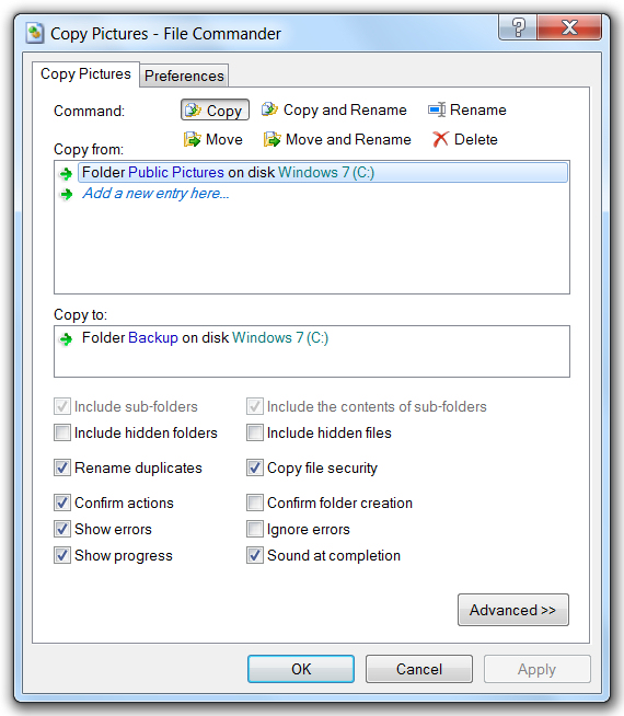 Click to view File Commander 2.0 screenshot