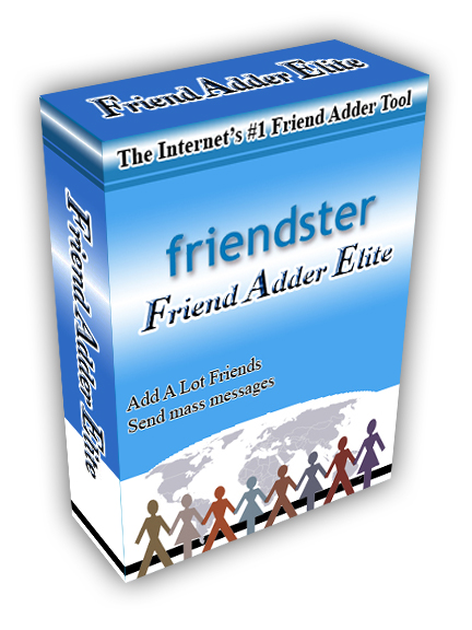 Click to view Friendster Friend Adder Bot 7.0 screenshot