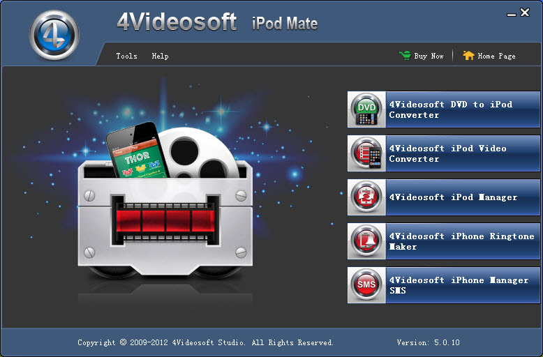 Click to view 4Videosoft iPod Mate 5.0.32 screenshot