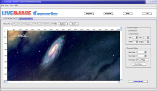 Click to view LiveImage Converter 1.0 screenshot