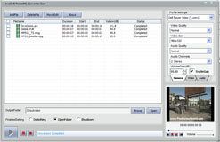 Click to view bvcsoft Pocket PC Video Converter 3.7.6 screenshot