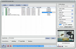 Click to view bvcsoft PSP Video Converter 3.7.5 screenshot