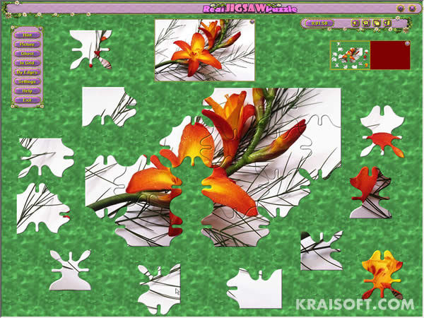Click to view Real Jigsaw Puzzle 1.3.0 screenshot