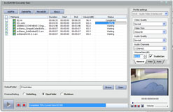Click to view bvcsoft RMVB Video Converter 3.7.6 screenshot