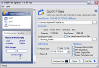Click to view CiAN File Splitter Pro 3.85 screenshot