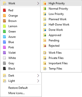 Click to view Folder Marker Home - Changes Folder Colors 4.2 screenshot