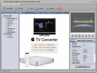 Click to view Clone2Go Video to Apple TV Converter 2.5.0 screenshot