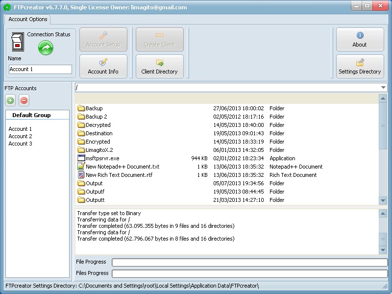 Click to view Advanced Enterprise 4.13.32 screenshot