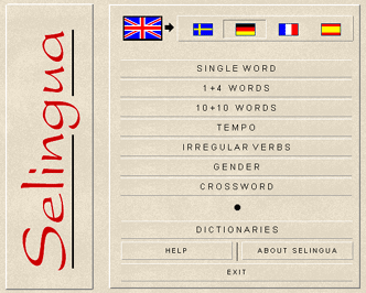 Click to view Selingua Language Tutor 5.2 screenshot