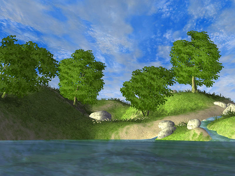 Click to view Beautiful Forest Lake 3D Screen Saver 1.0.4 screenshot