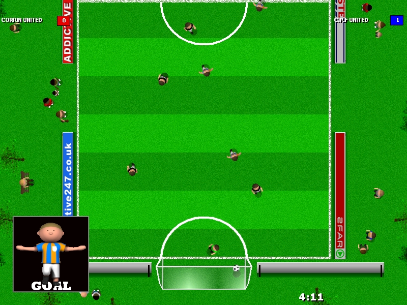 Click to view Addictive Football 1.8 screenshot