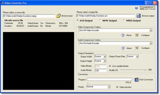 Screenshot for Free Video Converter 1.5