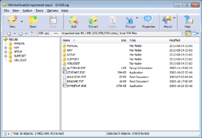Click to view WinArchiver 3.6 screenshot