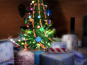 Click to view Happy 3D Christmas Screensaver 1.23 screenshot